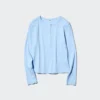 Women’s Ribbed Henley Neck T-Shirt