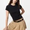 Women’s Ribbed Mini T-Shirt