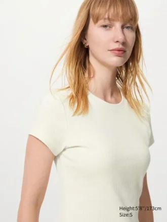 Women’s Ribbed Mini T-Shirt