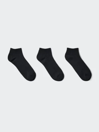 Women’s Ribbed Short Socks | 3 Pairs