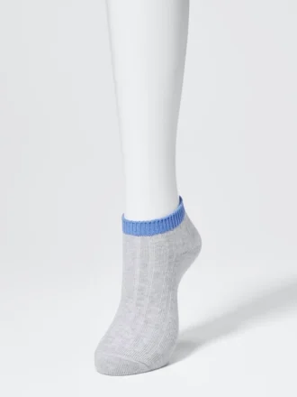 Women’s Ribbed Short Socks | 3 Pairs | Striped