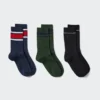 Women’s Ribbed Socks | 3 Pairs | Striped