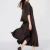 Women’s Satin Long Skirt