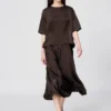 Women’s Satin Long Skirt