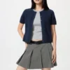 Women’s Scalloped Cardigan