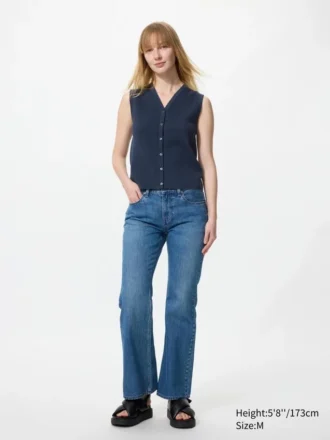 Women’s Scalloped V-Neck Sweater | Sleeveless