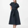 Women’s Seersucker Shirt Dress