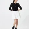 Women’s Seersucker Volume Mini Skirt