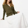 Women’s Seersucker Volume Skirt