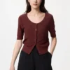 Women’s Sheer Lace Cardigan | Short Sleeve