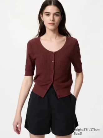 Women’s Sheer Lace Cardigan | Short Sleeve