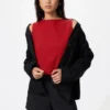 Women’s Shirring Boat Neck Sleeveless T-Shirt