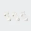 Women’s Short Socks | 3 Pairs | Flower