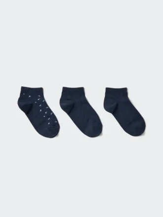 Women’s Short Socks | 3 Pairs | Flower