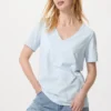 Women’s Slub Cotton V-Neck T-Shirt