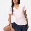 Women’s Slub Cotton V-Neck T-Shirt
