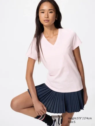 Women’s Slub Cotton V-Neck T-Shirt