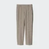 Women’s Smart Ankle Pants | Checked