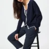 Women’s Smart Ankle Pants | Pinstripe