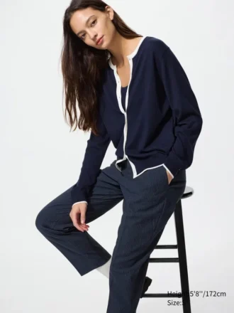 Women’s Smart Ankle Pants | Pinstripe
