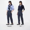 Women’s Smart Ankle Pants | Pinstripe