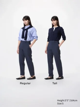 Women’s Smart Ankle Pants | Pinstripe