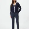 Women’s Smart Ankle Pants | Pinstripe