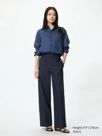 Women’s Smart Wide Pants | Striped | Tall