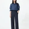 Women’s Smart Wide Pants | Striped | Tall