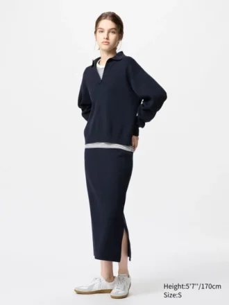 Women’s Smooth Cotton Blend Skirt