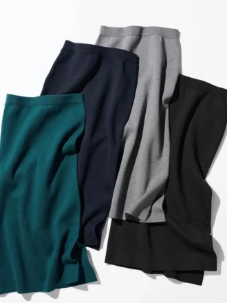 Women’s Smooth Cotton Blend Skirt