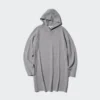 Women’s Smooth Cotton Knit Hoodie Dress