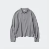 Women’s Smooth Cotton Relaxed Polo Sweater