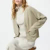 Women’s Smooth Cotton V-Neck Cardigan