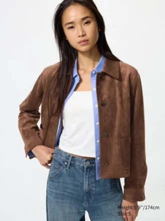 Women’s Soft Brushed Short Jacket