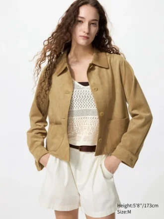 Women’s Soft Brushed Short Jacket