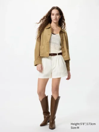 Women’s Soft Brushed Short Jacket