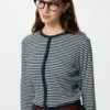 Women’s Soft Ribbed Cardigan | Striped