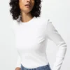 Women’s Soft Ribbed T-Shirt | Long Sleeve