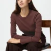 Women’s Soft Ribbed T-Shirt | Long Sleeve