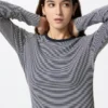 Women’s Soft Ribbed T-Shirt | Striped