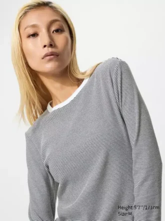 Women’s Soft Ribbed T-Shirt | Striped