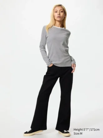 Women’s Soft Ribbed T-Shirt | Striped