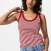 Women’s Soft Ribbed Tank Top | Striped