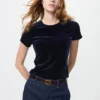 Women’s Soft Velour Mini T-Shirt