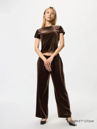 Women’s Soft Velour Mini T-Shirt