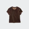 Women’s Soft Velour Mini T-Shirt