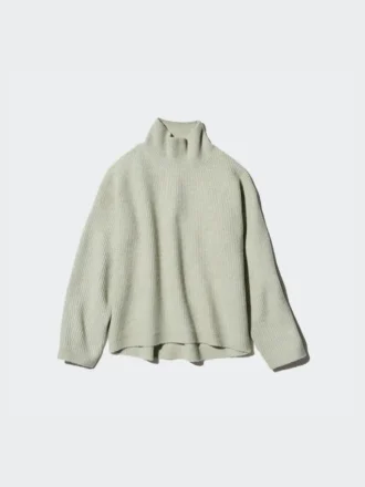 Women’s Souffle Yarn Sweater | High Neck