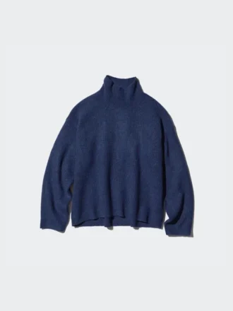 Women’s Souffle Yarn Sweater | High Neck