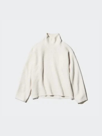 Women’s Souffle Yarn Sweater | High Neck